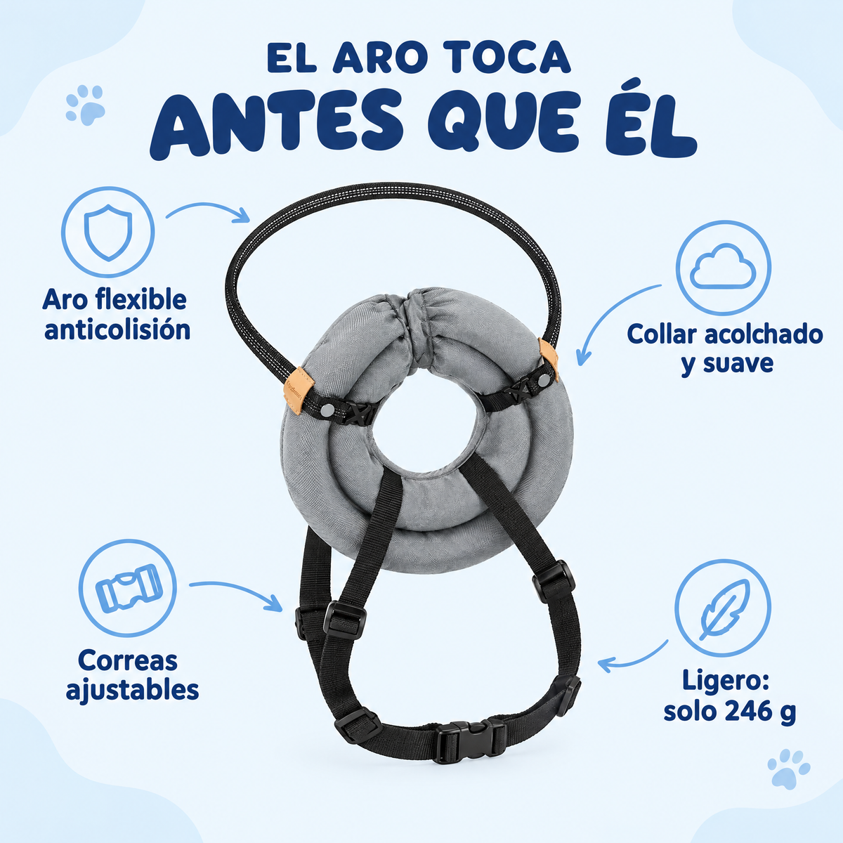 El aro toca antes que él: características